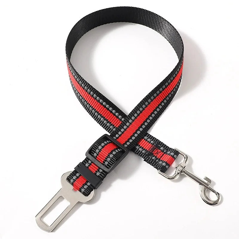Adjustable Pet Car Seat Belt for Dogs & Cats – Safe Travel