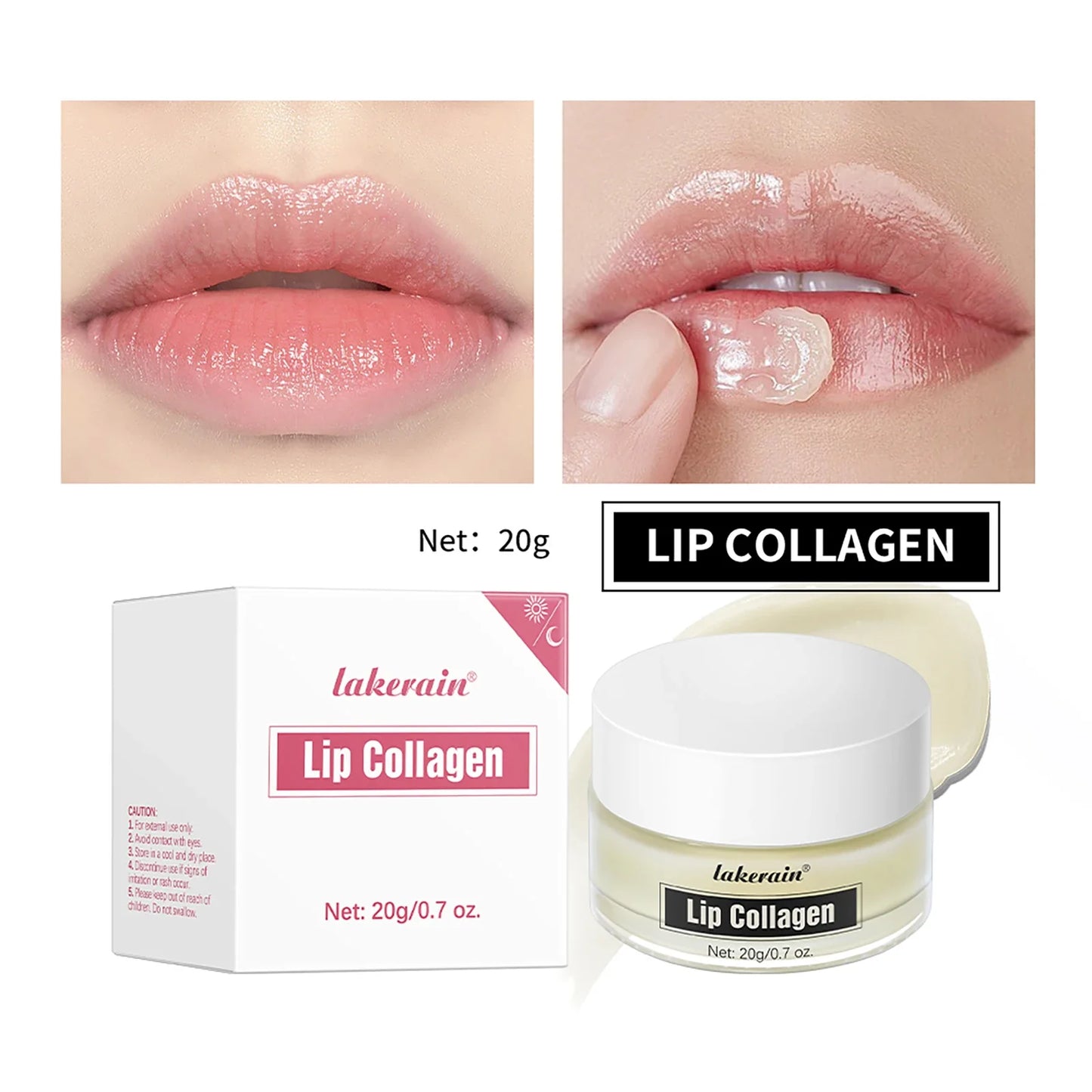 Lip Collagen Overnight Mask & Plumping Gloss – Moisturizing
