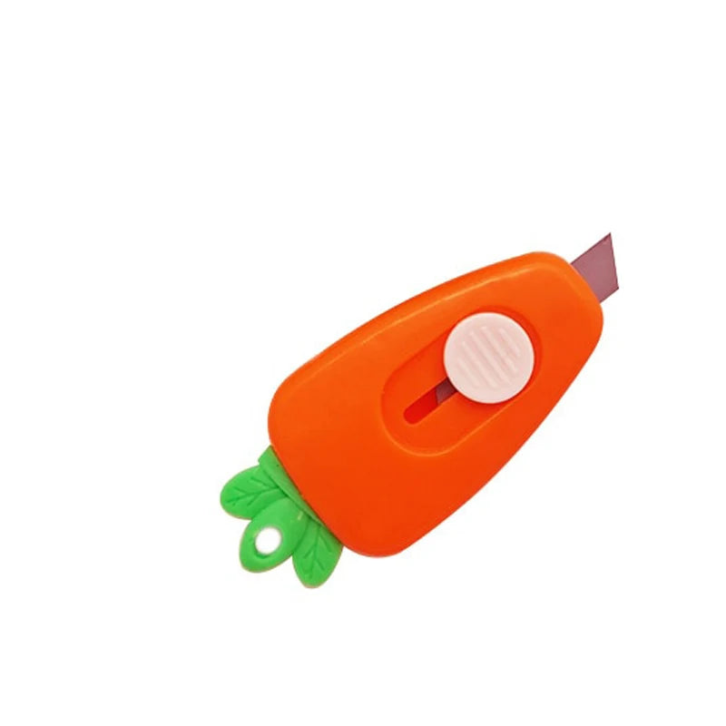 Cute Carrot Mini Utility Knife | Portable Art & Paper Cutter Mini Utility Knife Peaceful Pleasures Health and Wellness 1PCS