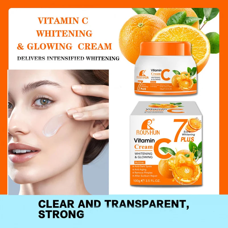 Vitamin C Facial Cream Moisturizing Facial Hydration Available for Men and Women in All Seasons, Daily Skin Care Peaceful Pleasures Health and Wellness