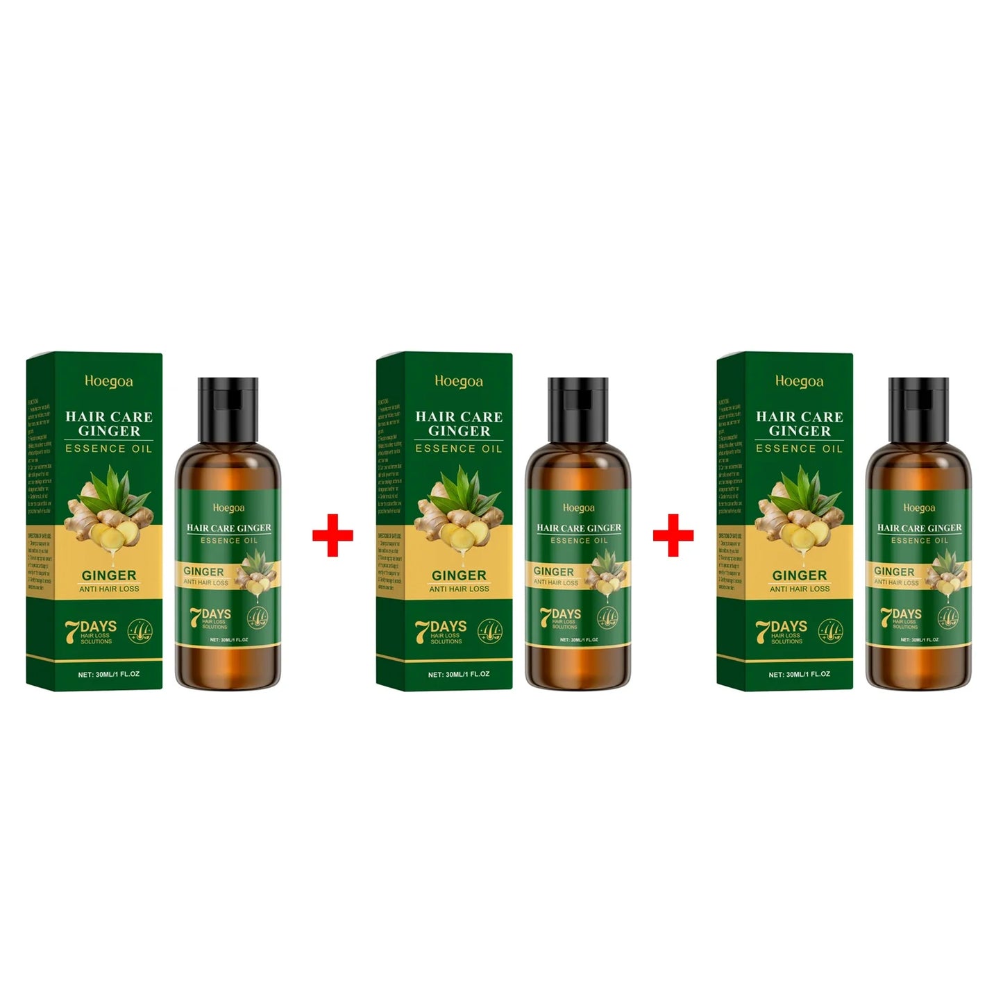 HOEGOA Ginger Shampoo – Oil Control, Dandruff & Hair Growth