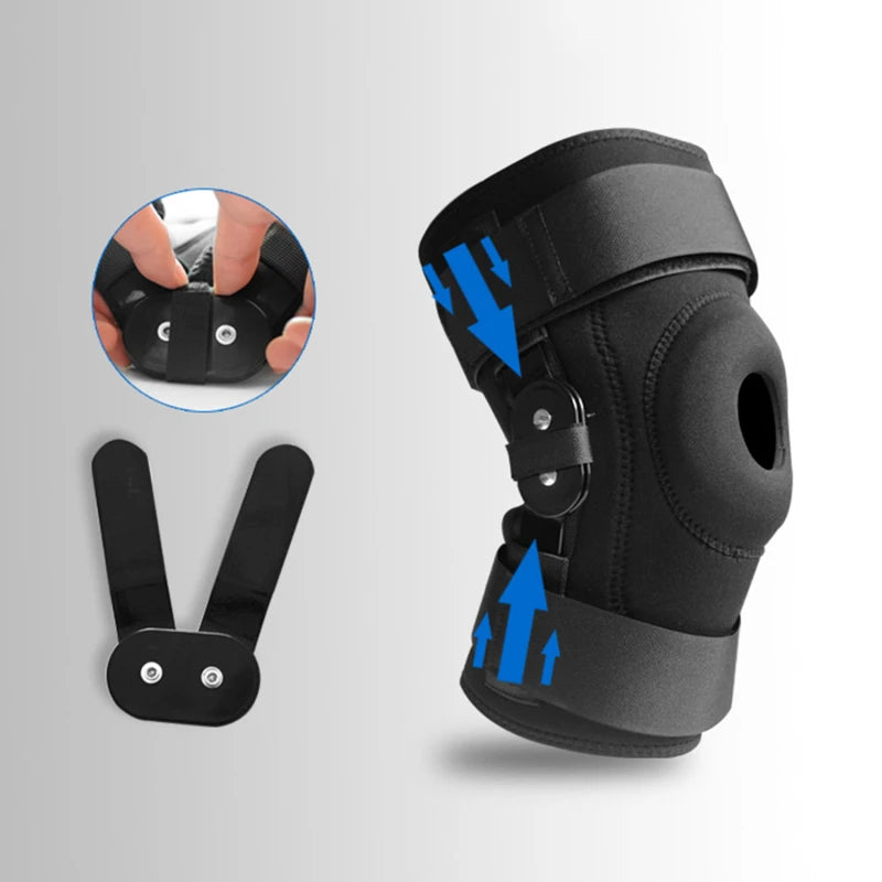1PC Orthopedic Knee Pad Brace Tendon Ligament Meniscus Pain Relief Support Compression Men Women Hinged Knee Protector Strap Peaceful Pleasures Health and Wellness