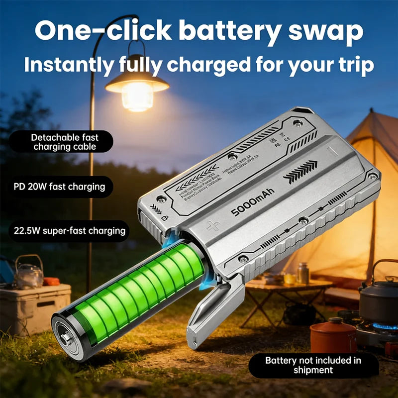 21700 DIY Power Bank Case | PD 20W Fast Charge USB-C Kit