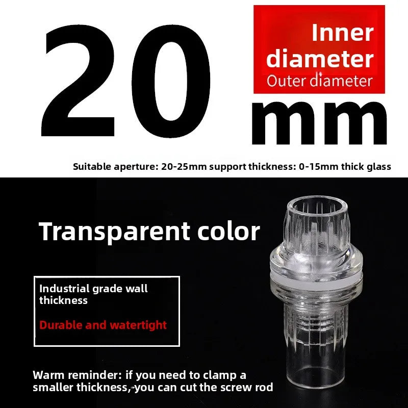 Acrylic Pipe Fittings – Elbow, Tee & End Cap | Fish Tank