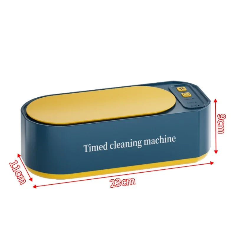 High Frequency Ultrasonic Clean Timing Ultrasonic Glasses Cleaning Ultrasound Jewelry Cleaner Machine for Jewelr and Toothbrush Peaceful Pleasures Health and Wellness