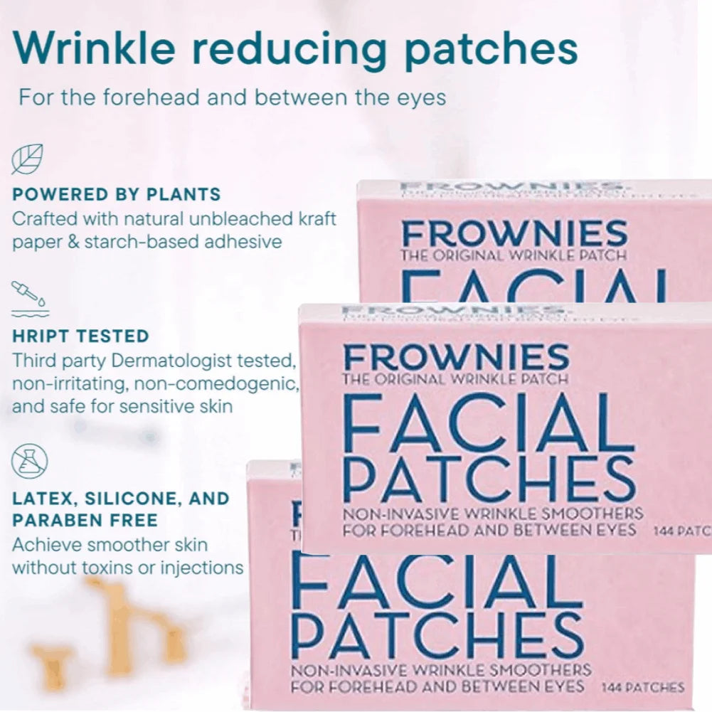 1/3pcs Anti-Wrinkle Patches Diminish forehead wrinkles, tighten and lift facial skin for Women Forehead Peaceful Pleasures Health and Wellness