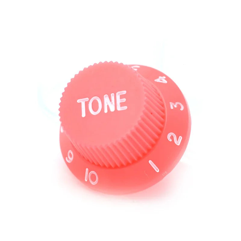 Black Plastic Volume Tone Control Knob Electric Guitar Pickup