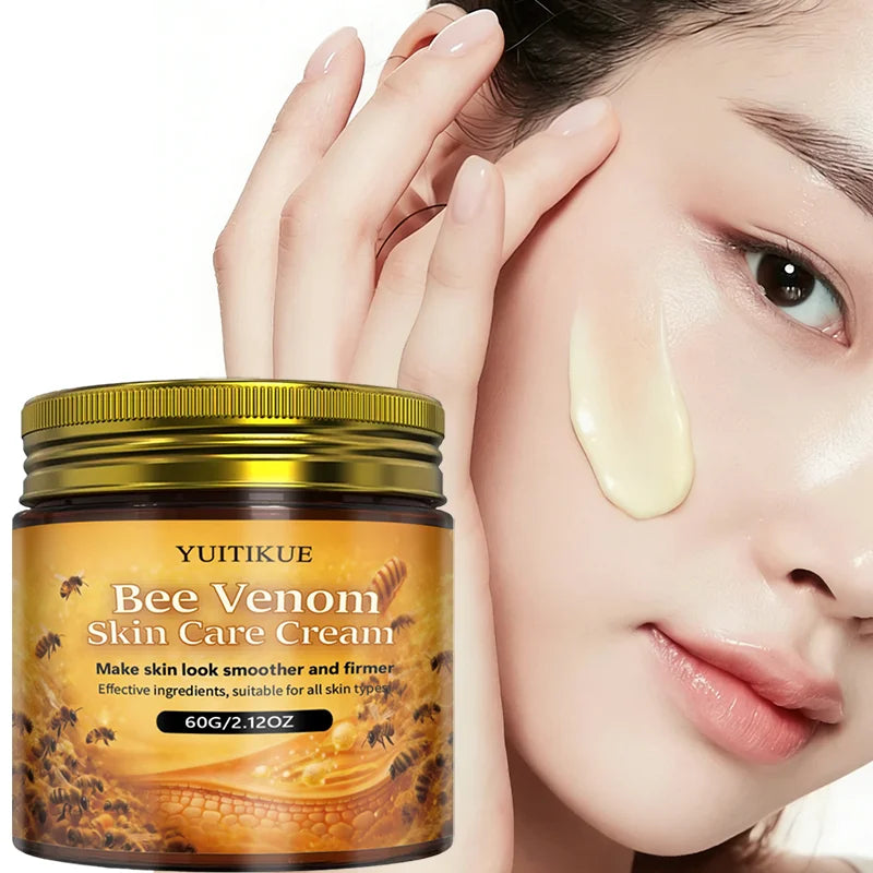 YUITIKUE Bee Venom Face Cream – Firm, Nourish & Smooth Skin Bee Venom Face Cream Peaceful Pleasures Health and Wellness