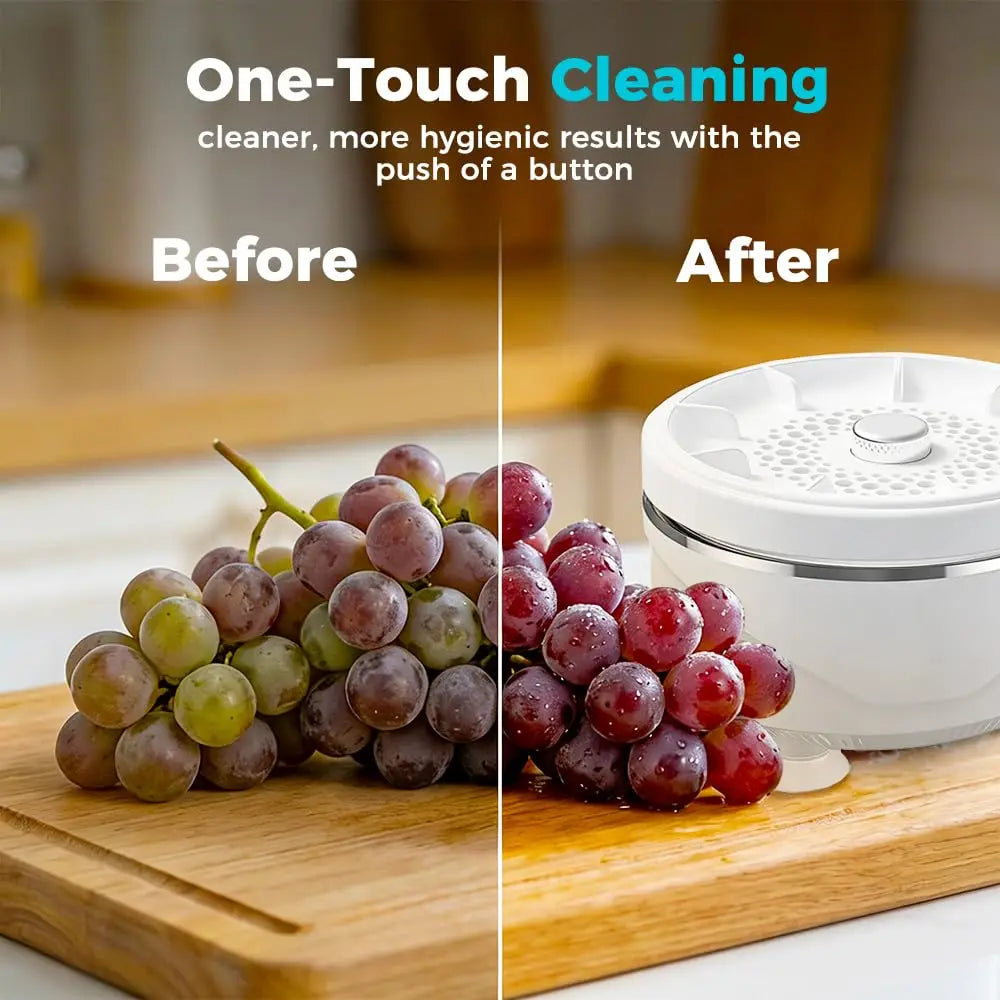 Automatic Fruit & Vegetable Washer Purifier Machine | Kitchen