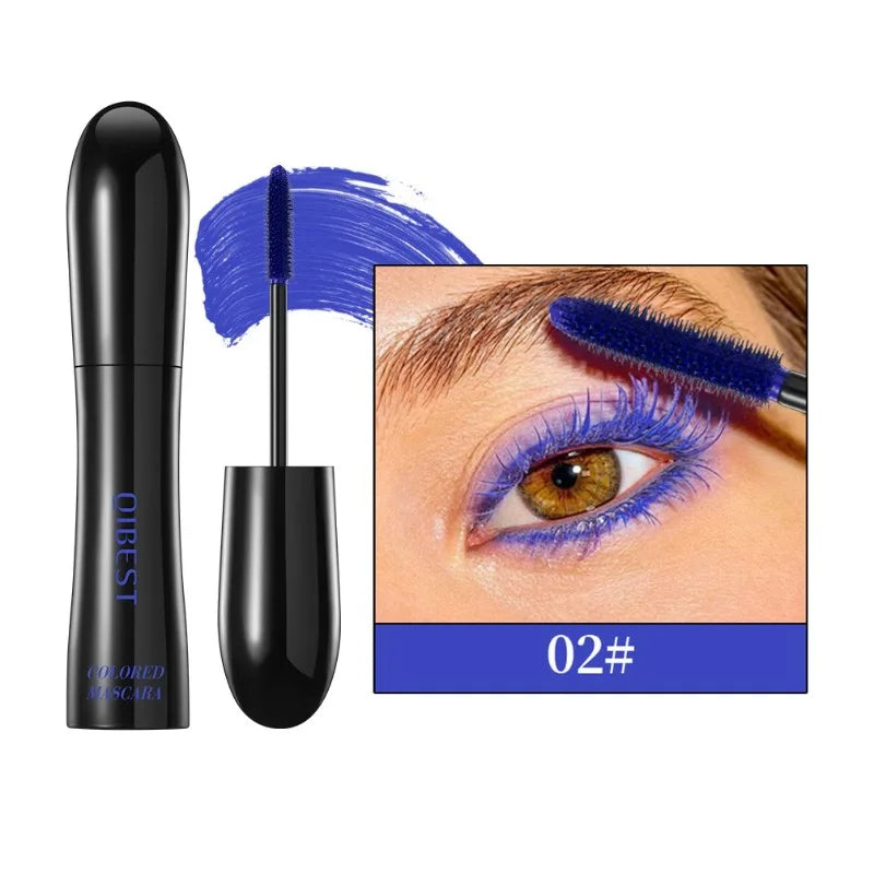 6-Color Waterproof Mascara – Volumizing, Lengthening, Smudge-Proof