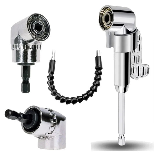105 Degree Screwdriver 1/4 inch Extension Hex Drill Bit Adjustable Hex bit Angle Driver Screwdriver Socket Holder Adaptor Tools Peaceful Pleasures Health and Wellness
