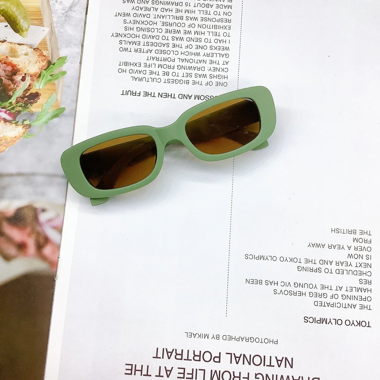 Kids UV400 Rectangle Sunglasses | Vintage Frosted Boys & Girls