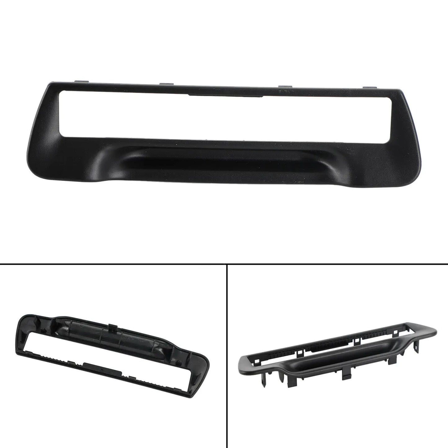 Rear Armrest Cup Holder Surround Trim Set Black Fit for-Audi A6 / A7 2011-2016 8P0885995B 6PS / 4G8863289A 4PK Peaceful Pleasures Health and Wellness