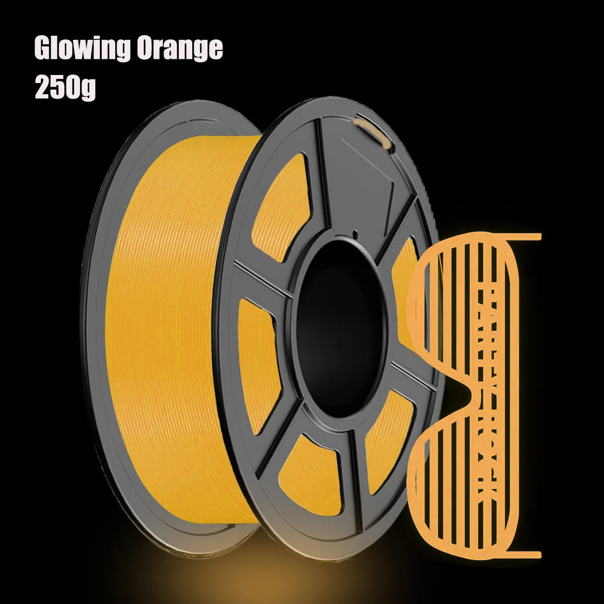 Glow-in-the-Dark PLA 3D Printer Filament 1.75mm | FDM Bundle