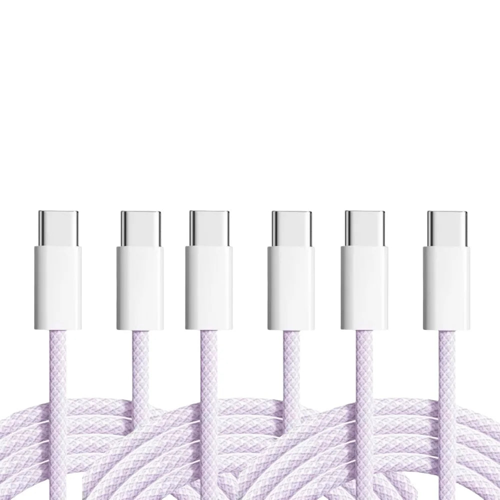 PD 60W USB-C to USB-C Fast Charging Cable | 1–3 Pack