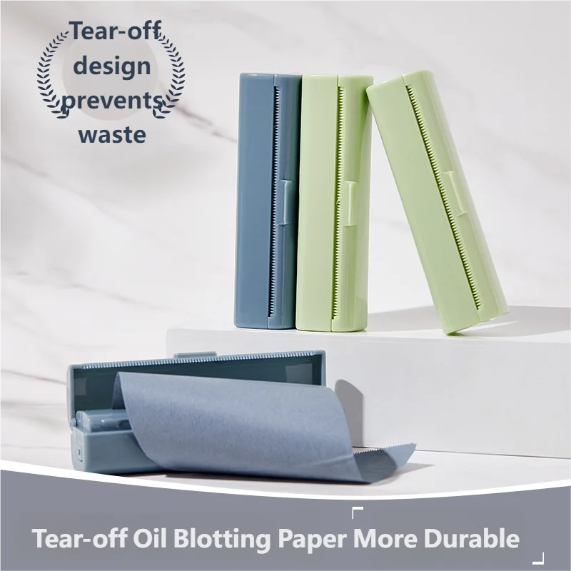Tear-Off Facial Blotting Sheets – Oil Control, 100 Sheets
