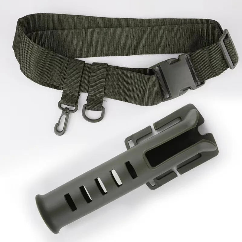 2026 Adjustable Waist Fishing Rod Holder, Portable Durable Rod Insert Bracket, Practical Outdoor Fishing Gear Accessory Peaceful Pleasures Health and Wellness