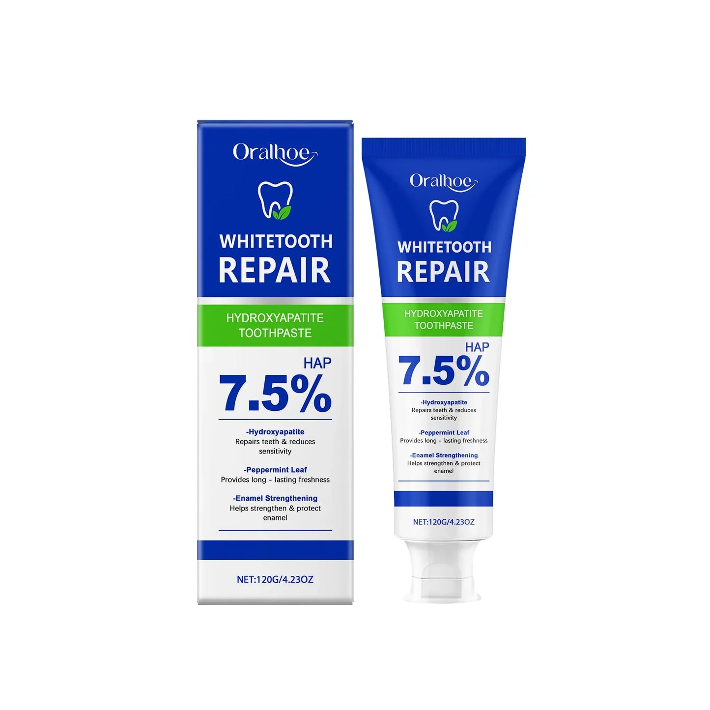 Oralhoe Hydroxyapatite Toothpaste – Whitening & Deep Clean