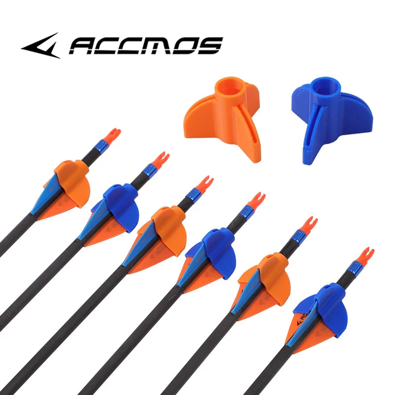 Archery Arrow Feather Vane Protectors Hunting Shooting Accessory