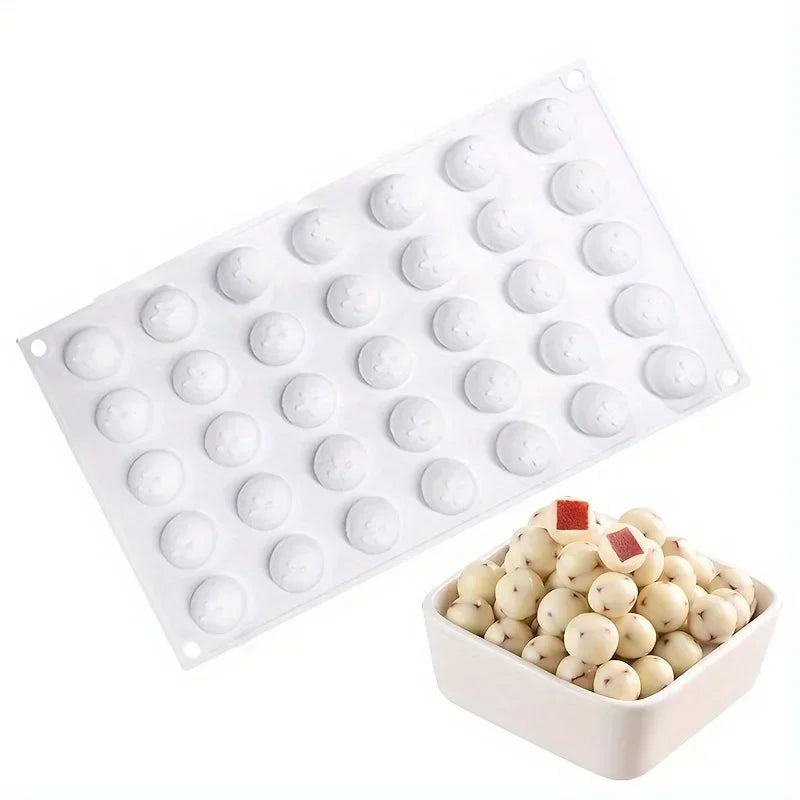Silicone Egg Custard Filling Mold Dumpling Cake Decoration Tool Chocolate Ice Cubes Mousse Dessert Mold Peaceful Pleasures Health and Wellness
