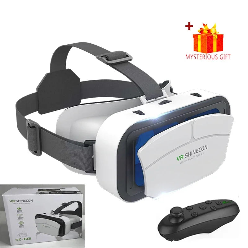 Shinecon VR Headset 3D Glasses for iOS & Android Phones