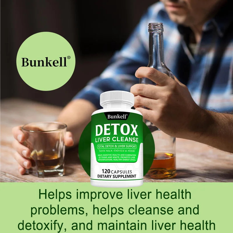 Liver Detox Cleansing Capsules - Milk Thistle, Artichoke & Natural Herbs, Colon Cleansing, Fatty Liver Support for Men & Women Peaceful Pleasures Health and Wellness