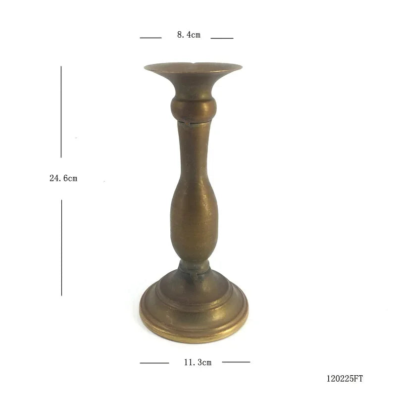Iron Metal Candlestick Holder | Wedding & Home Décor