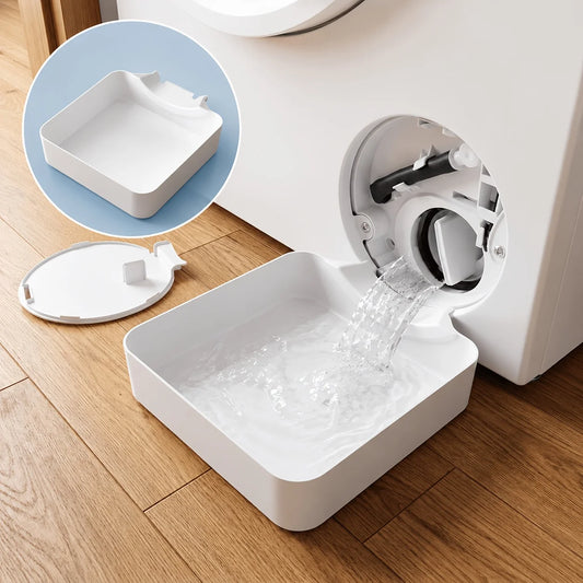 Washing Machine Drainage Tray 3D Printing Drain Funnel Drip Cleaning Peaceful Pleasures Health and Wellness