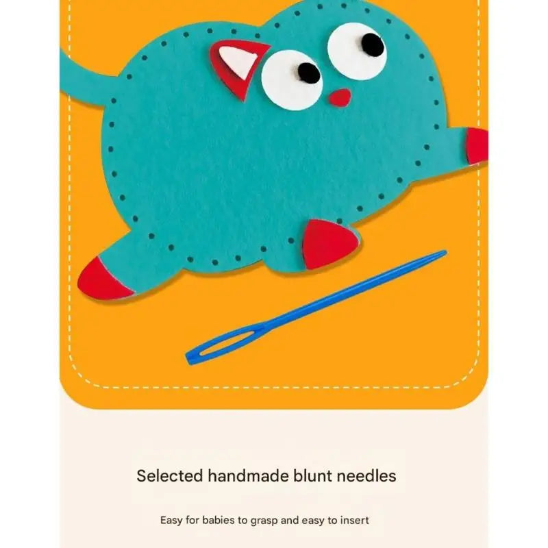 Kids Felt Sewing Kit | Handmade Craft Toy for Ages 3+