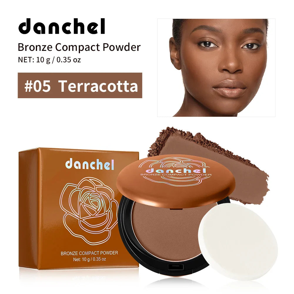 Matte Bronze Pressed Powder – Oil Control Contour Setting