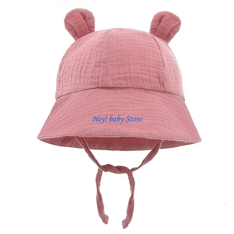 Baby Wide Brim Sun Hat | Soft Breathable UPF Bucket Cap 3–12M