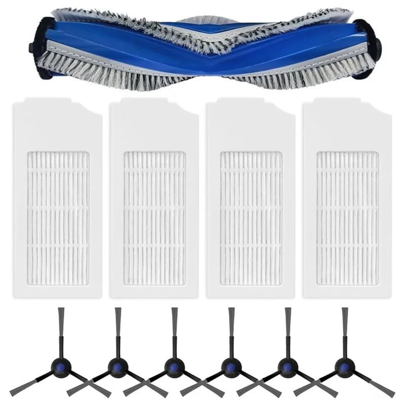 Y51A-Vacuum Cleaner Accessory Sets For Ecovacs Debot N20 / N20 Plus / N20 Pro Plus Main Brush Side Brush Hepa Filter Peaceful Pleasures Health and Wellness