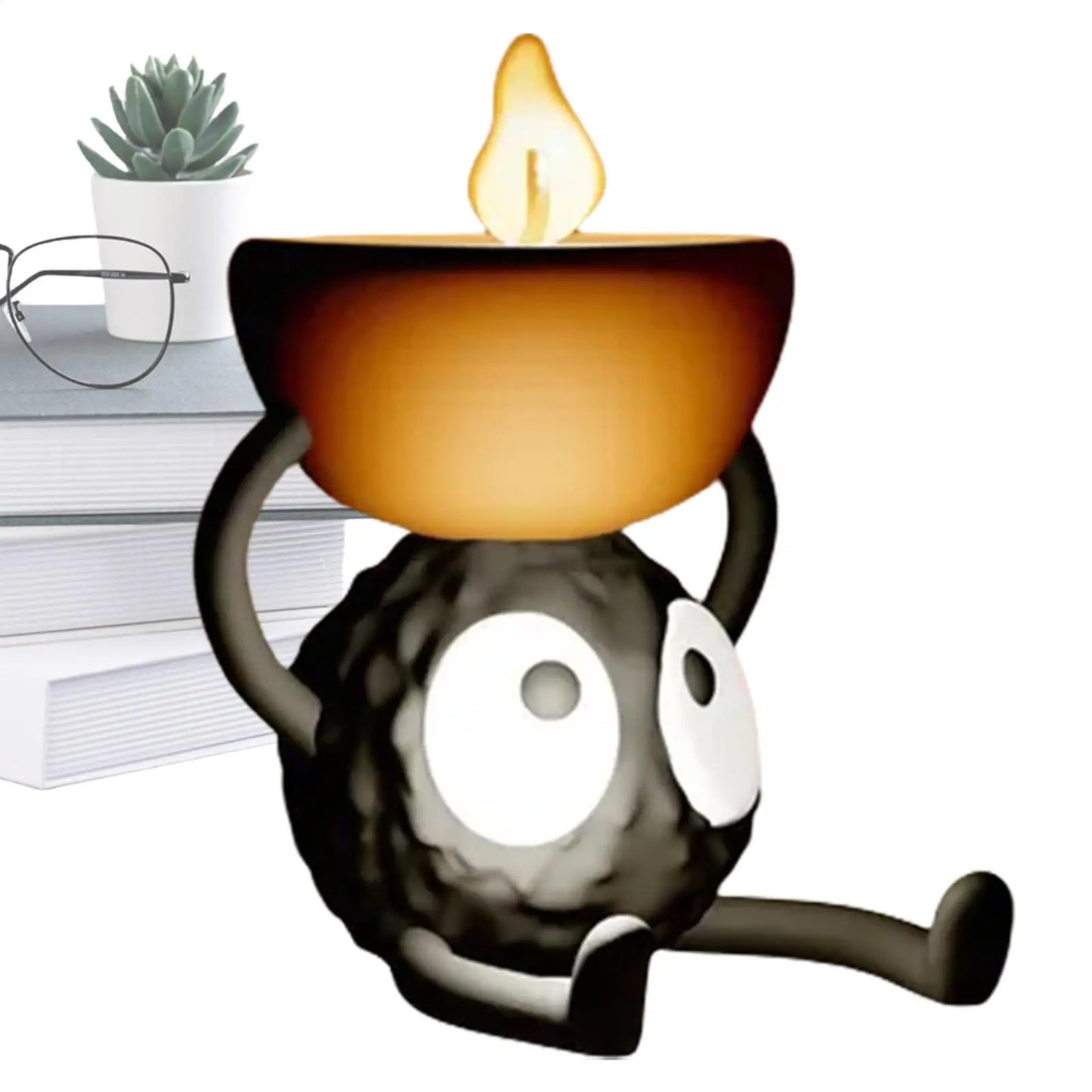 3D Printed Briquette Tea Light Candle Holder | Cute Decor Tea Light Candle Holder Peaceful Pleasures Health and Wellness