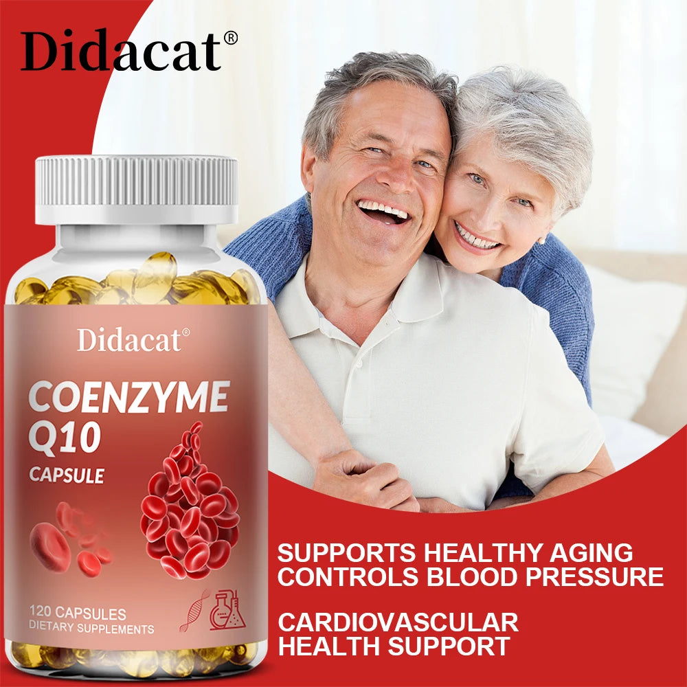 CoQ10 Capsules – Heart Health, Energy & Antioxidant Support