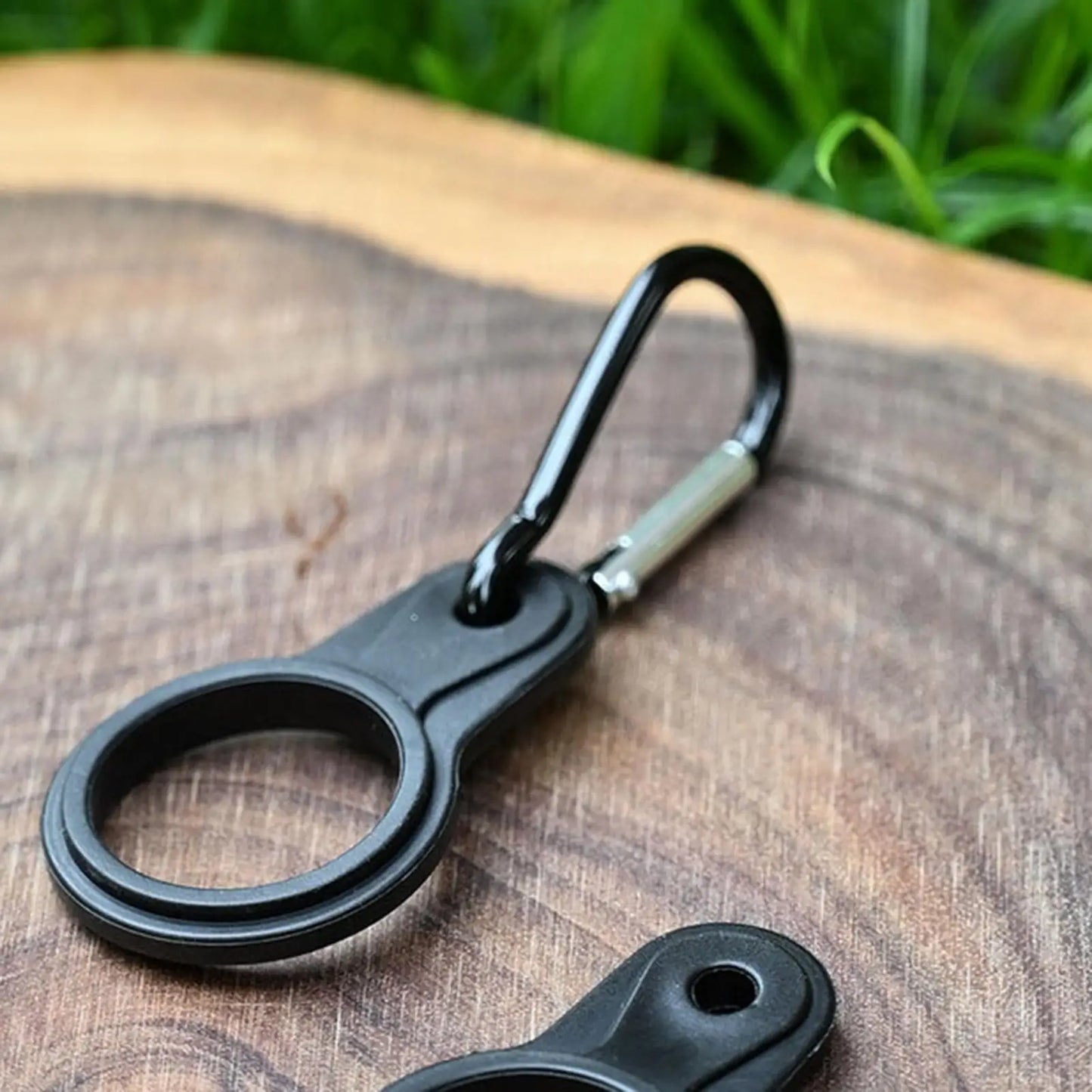 Silicone Water Bottle Clip Carabiner | Non-Slip Backpack Holder