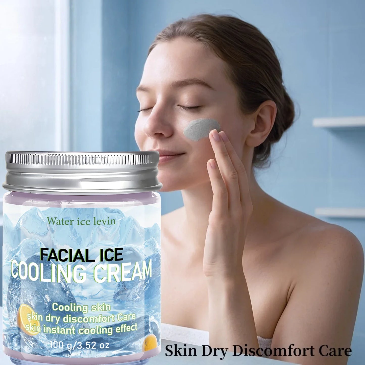 Collagen Ice Cooling Face Cream – Hydrating Dry Skin Daily