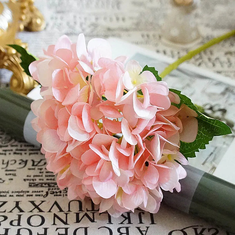 Silk Hydrangea Artificial Flowers | Wedding Bridal Bouquet Decor