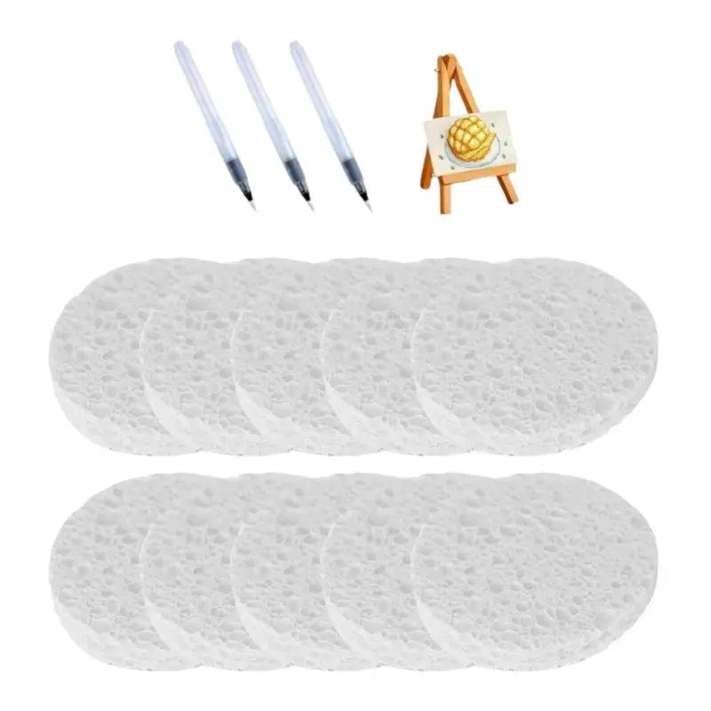 Magical Puff 3D Art Paper Set – 10 Foam Sheets, Markers & Easel