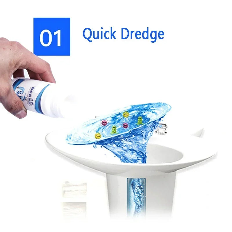 1pcs Sink Drain Bottled Cleaner Closestool Toilet Kitchen Deodorization Brush Clogging Sewer Dredging Powerful Pipe Peaceful Pleasures Health and Wellness