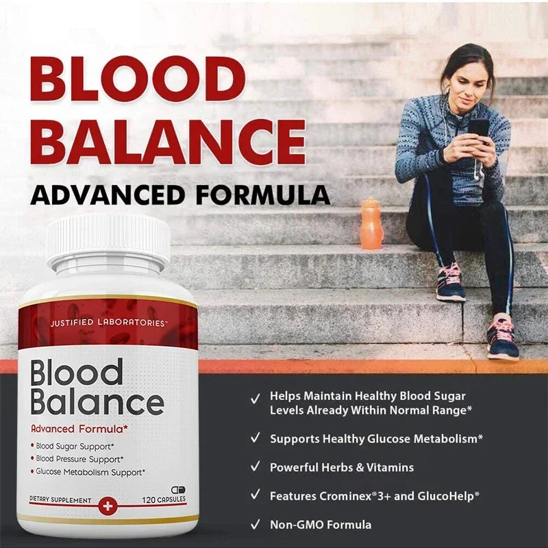 Blood Balance Supplement | Max Strength Niacin Formula