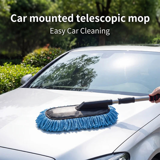 Telescopic Car Wash Brush | Extendable Handle & Soft Bristles Car Wash Brush Peaceful Pleasures Health and Wellness
