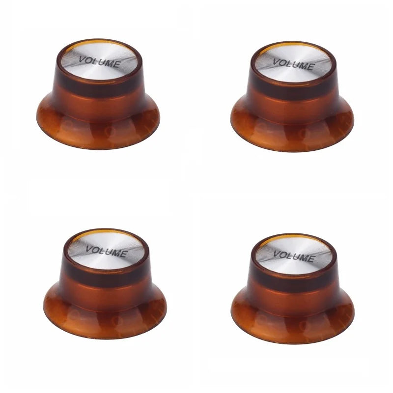 Black Gold Hat Volume Tone Knobs LP Electric Guitar Parts