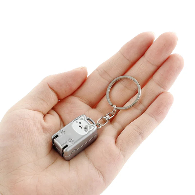 Portable Folding Stainless Steel Nail Clipper | Oblique Mini Nail Clipper Peaceful Pleasures Health and Wellness
