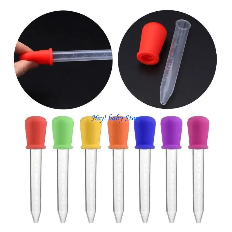 5ml Silicone Baby Medicine Dropper with Scale | Liquid Feeder