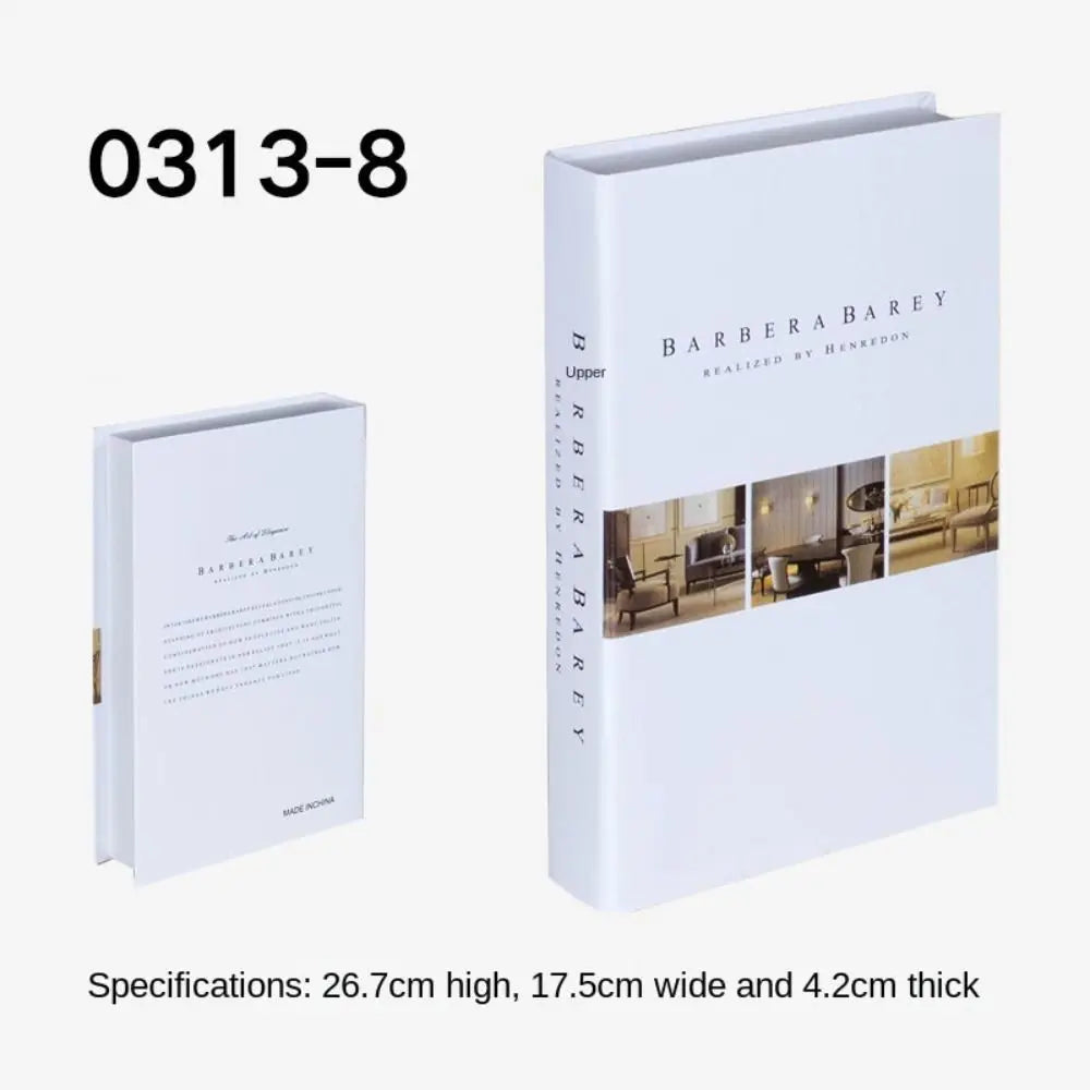 Fashion Fake Books Ornament Simple Shooting Props Decorative Imitation Book Coffee Table Decoration Home Decor Peaceful Pleasures Health and Wellness 0313-8