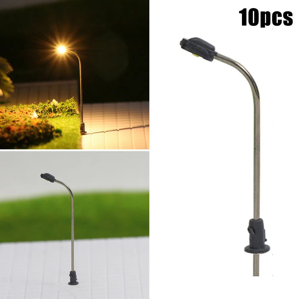 1 87 H0 Scenery Scale Wall Lamps 3V LED Z Gauge Street Light Rail