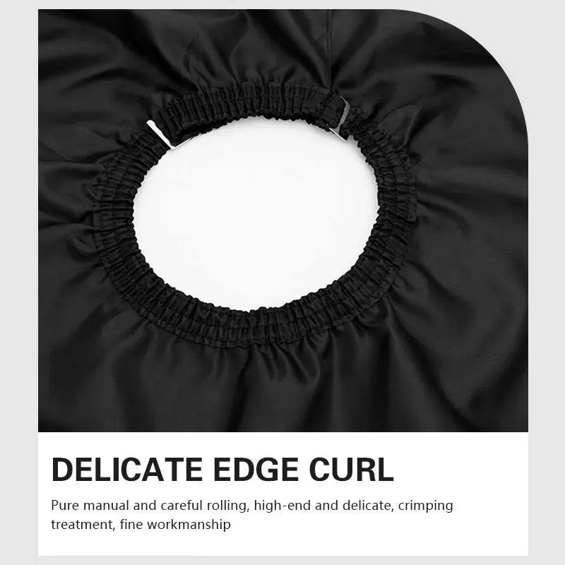 Barber Haircut Cloth Adjustable Closure Hairdressing Apron Anti-static Barbershop Capes Waterproof Hairdresser Coats Styling Peaceful Pleasures Health and Wellness