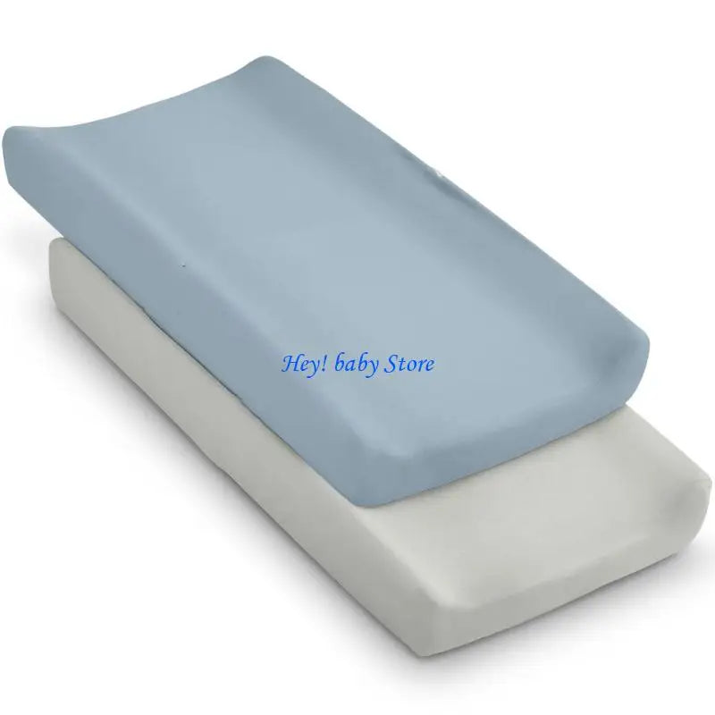 2-Pack Diaper Changing Pad Cover – Soft Breathable Changer Sleeve