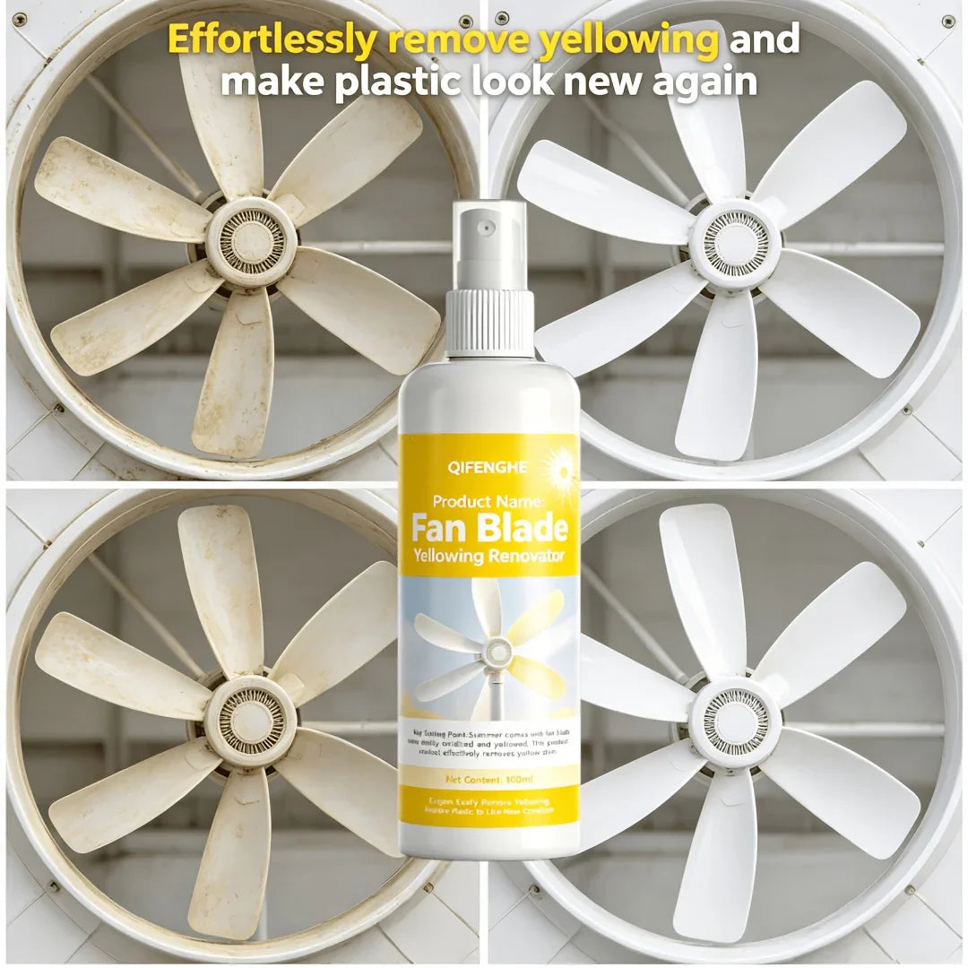 Fan Blade Renovator Spray – Plastic Cleaner & Oxidation Remover