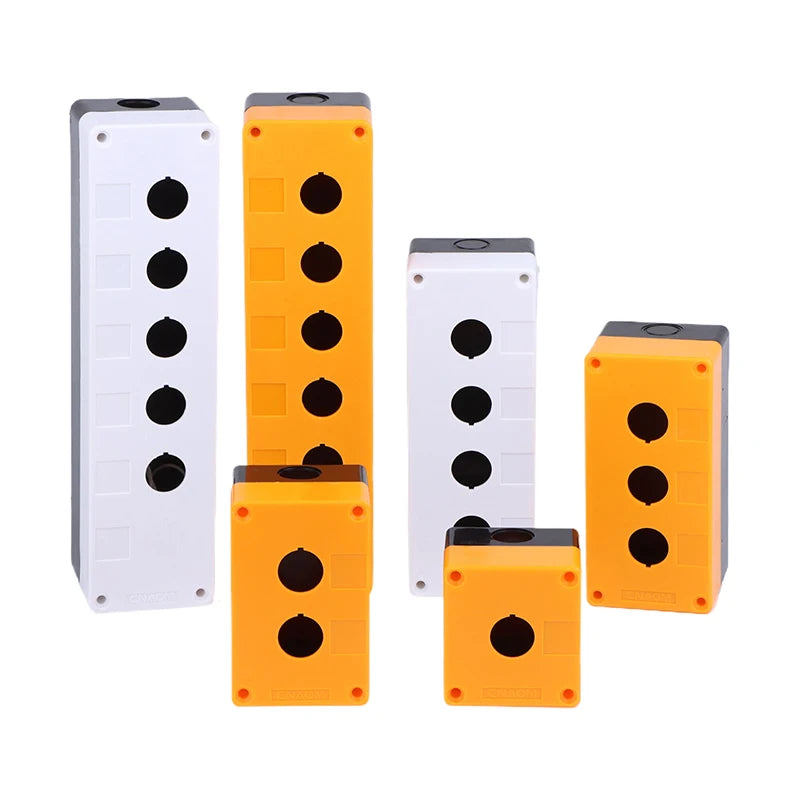 New 22mm Installation Aperture Waterproof Dust-proof LA38Lay 37X B2 Button Switch Control Box 1/2/3/4/5 Hole Height 65mm Peaceful Pleasures Health and Wellness